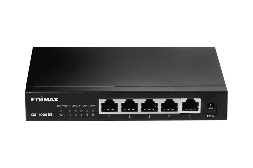 Edimax GS-1005BE - switch - 5 porte - ikke administreret IT og elektronik > Netværk > Hubs og switches