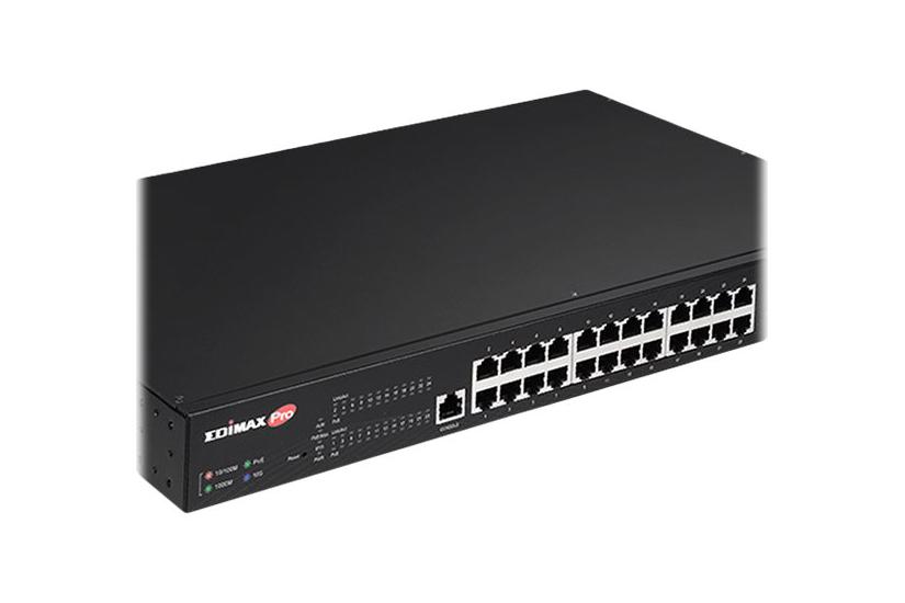Edimax Pro GS-5424PLX - switch - 24 porte - smart - monterbar på stativ IT og elektronik > Netværk > Hubs og switches
