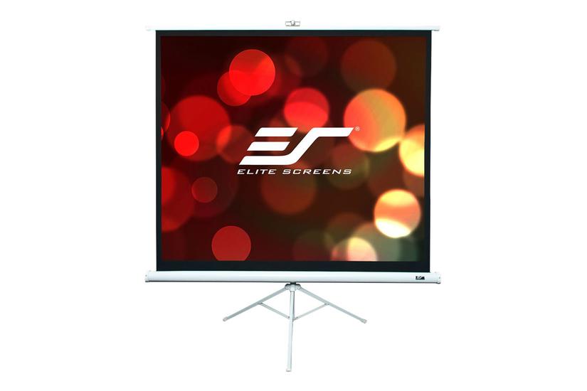 Elite Tripod Series T113NWS1 - projektionsskærm med trebenet stativ - 113" (287 cm) IT og elektronik > TV/Hi-Fi > Hjemmebio og surround > Projektorer > Lærreder