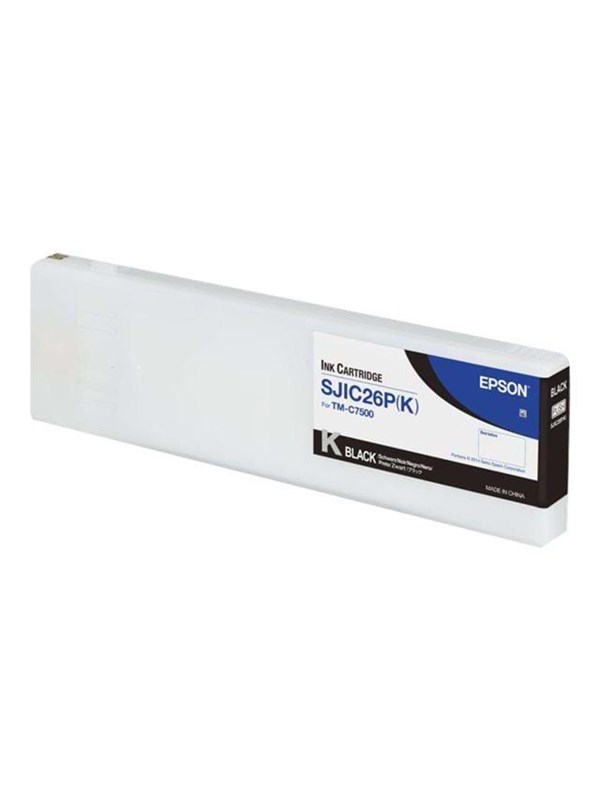 Epson SJIC30P(K) - Black Ink - Blækpatron Sort Blaek Toner Forbrugsstoffer