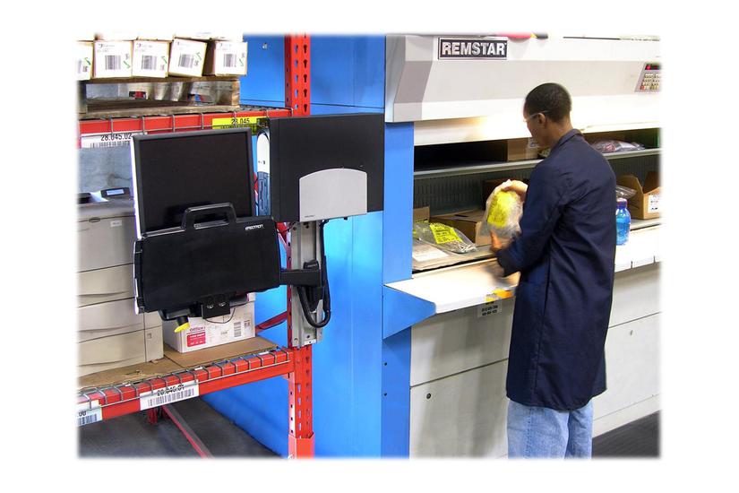 Ergotron 200 Series monteringssæt - for LCD-display/tastatur/mus/stregkodescanner - sort IT og elektronik > Hardware > Skærme > Tilbehør til skærme > Monitor arm