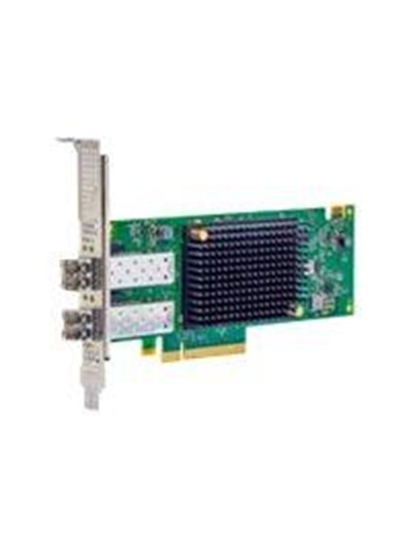 Foundry Networks Emulex LPE36002-M64 - host bus adapter - PCIe 4.0 x8 - 64Gb Fibre Channel Gen 7 (Short Wave) x 2 Netvaerksadapter netkort printserver mv