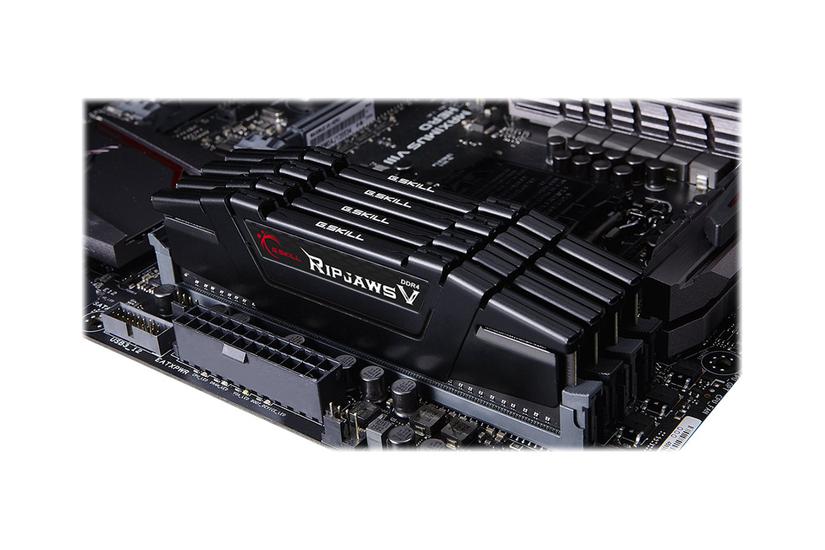 G.Skill Ripjaws V - 128GB:4x32GB - DDR4 RAM - 2666MHz - DIMM 288-PIN - Ikke-ECC - CL19 IT og elektronik > Hardware > RAM / Hukommelse