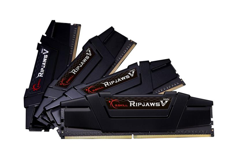 G.Skill Ripjaws V - 32GB:4x8GB - DDR4 RAM - 4000MHz - DIMM 288-PIN - Ikke-ECC - CL18 IT og elektronik > Hardware > RAM / Hukommelse