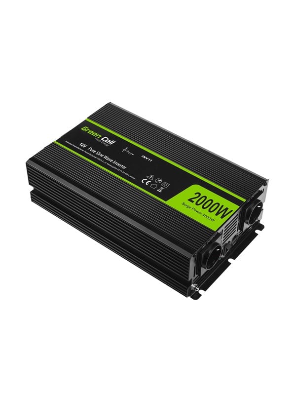 Green Cell DC to AC power inverter - 2000 Watt DA Konverter DAC