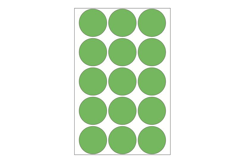 HERMA - runde etiketter - 480 etikette(r) - 32 mm rund Kontor > Arkivering > Arkiveringstilbehør > Etiketter