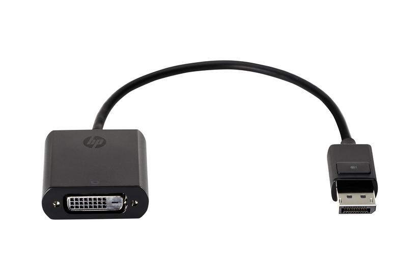 HP DisplayPort to DVI-D Adapter - DisplayPort adapter - 19 cm IT og elektronik > Hardware > Kabler > Video Kabler
