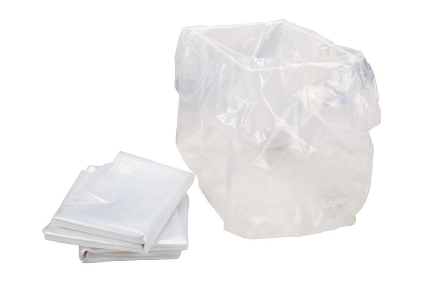 HSM - plastposer til makulator - 10 styks - gennemsigtig Kontor > Kontormaskiner > Makulator > Tilbehør til makulator