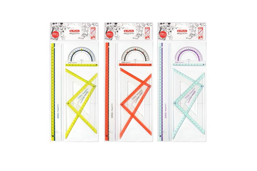 Herlitz Geometrieset 4tlg. Lineal