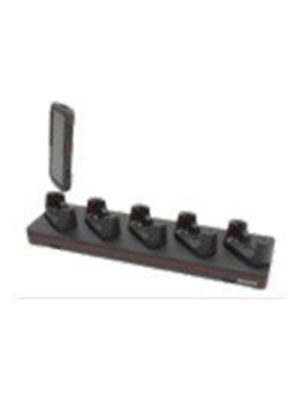 Honeywell handheld charging cradle + power adapter - 5 bay booted with terminal cup only - + AC power adapter Batteri