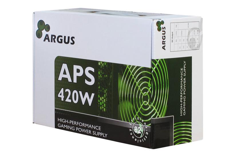 Inter-Tech Argus APS-420W - strømforsyning - 420W IT og elektronik > Hardware > Strømforsyninger