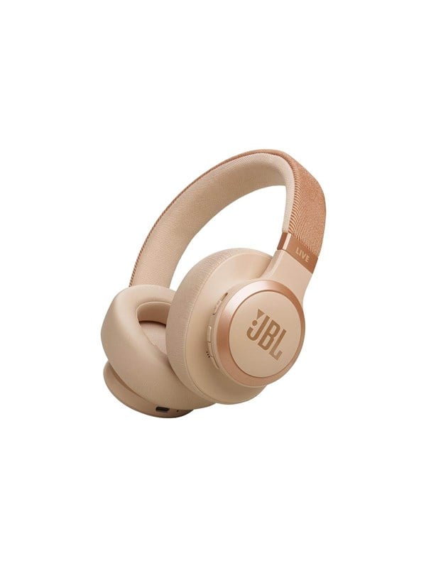 JBL LIVE 770NC - Beige Hovedtelefonerheadset2