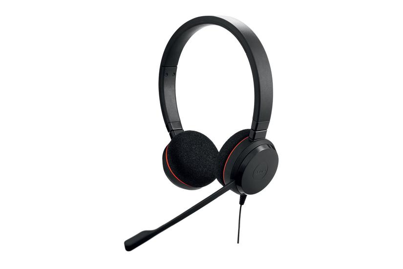 Jabra Evolve 20 MS stereo - headset - USB-C