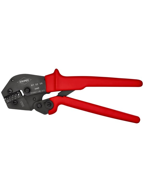 KNIPEX krympetang 250 mm med  i-og uisolerede kabeltyller 0
