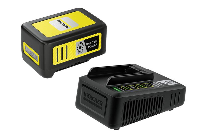 Kärcher Starter Kit Battery Power 18/50 batterioplader - med batteri - Li-Ion IT og elektronik > Hardware > Batterier > Batterilader