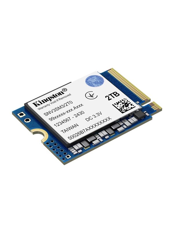 Kingston NV3 SSD - 2TB - PCIe 4.0 - M.2 2230 SSD