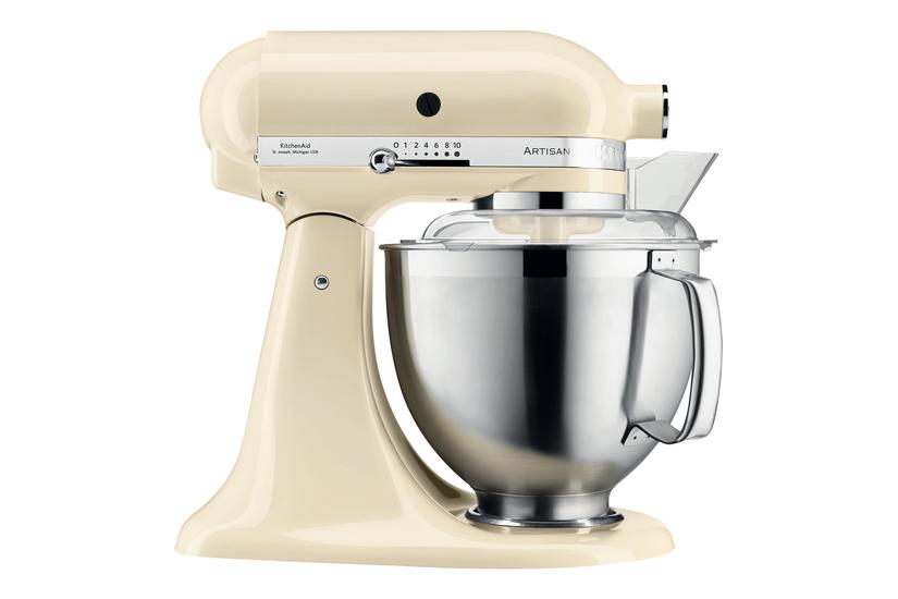 KitchenAid Artisan Premium 5KSM185PSEAC - køkkenmaskine - 300 W - fløde Husholdning og køkken > Køkkenmaskiner > Miksere
