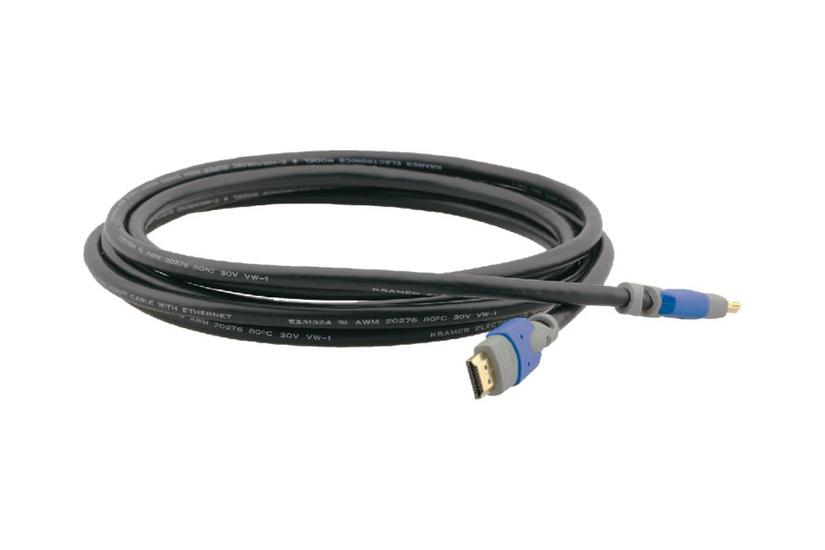 Kramer C-HM/HM/PRO Series C-HM/HM/PRO-15 - HDMI-kabel med Ethernet - 4.6 m IT og elektronik > Hardware > Kabler > HDMI Kabler