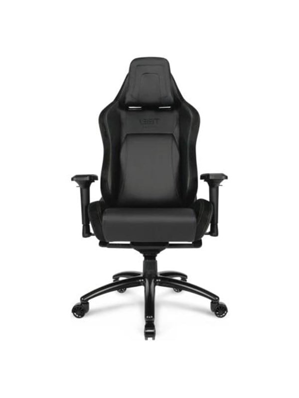 L33T E-Sport Pro Comfort Gaming Chair (PU) Black Gamer Stol - Sort - PU Læder - 170 kg Gamer Stol