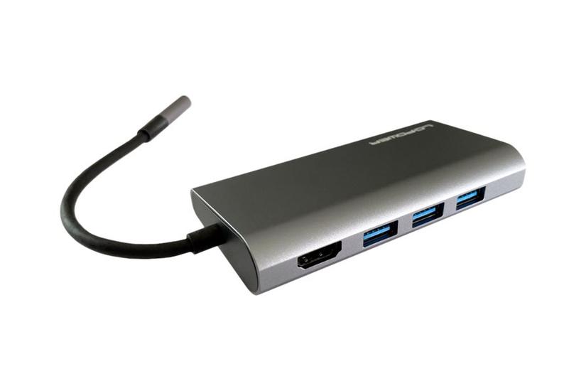 LC Power LC-HUB-C-MULTI-5 - dockingstation - USB-C - HDMI - 1GbE PC