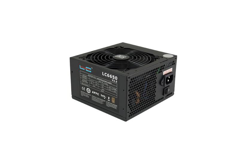 LC Power LC6650 V2.3 strømforsyning - 650W 80 PLUS Bronze - ATX12V 2.3 IT og elektronik > Hardware > Strømforsyninger