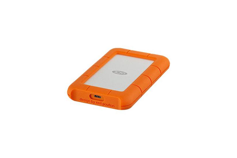 LaCie Rugged USB-C - 4 TB - Ekstern HDD - USB 3.1 Gen 1 - 24 pin USB-C IT og elektronik > Hardware > Harddiske og SSD'er > Eksterne Harddiske