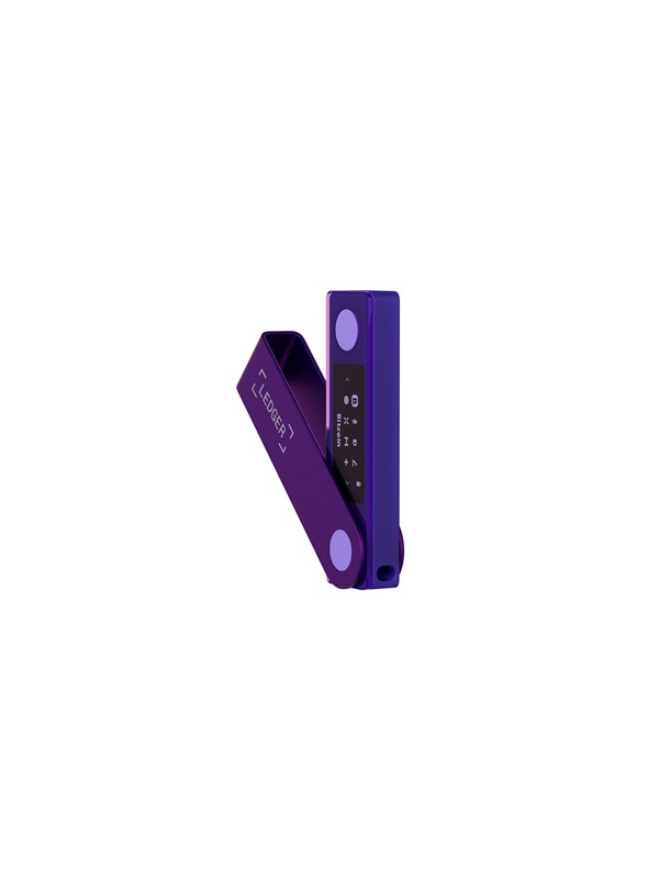 Ledger Nano X Amethyst Purple Crypto Hardware Wallet Mobil Andet Tilbehoer
