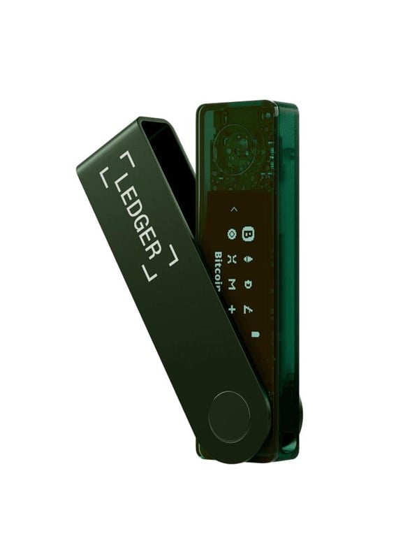 Ledger Nano X Crypto Hardware Wallet - Emerald Green Mobil Andet Tilbehoer