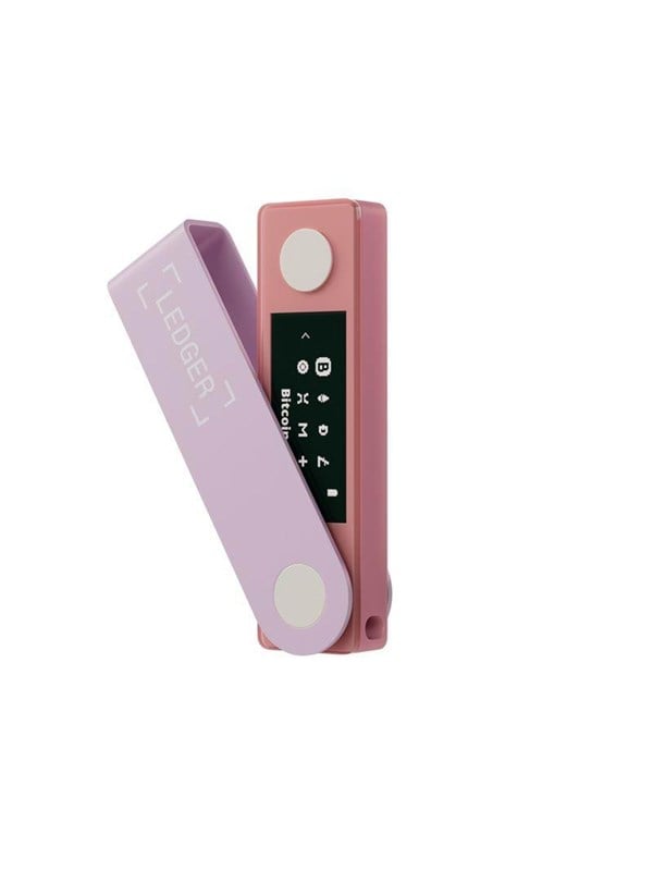 Ledger Nano X Crypto Hardware Wallet - Pastel Pink Mobil Andet Tilbehoer