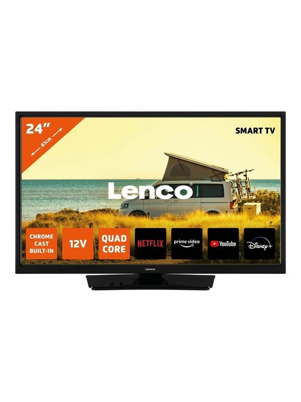 Lenco 24" Fladskærms TV LED 720p LED-2463BK Fladskaerms TV
