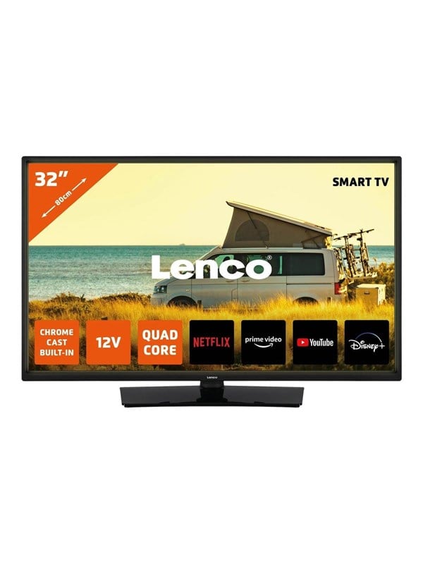 Lenco 32" Fladskærms TV LED 720p LED-3263BK Fladskaerms TV