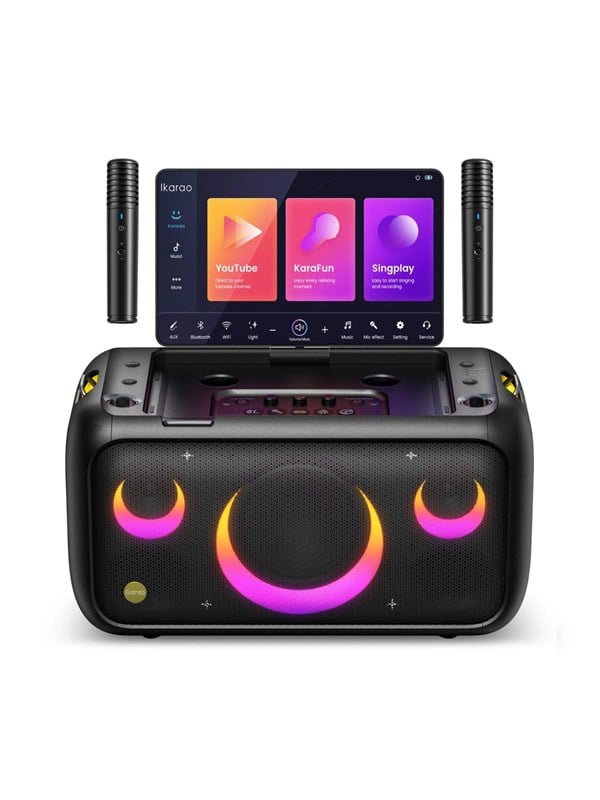 Lenco IKARAO-X1 Karaoke speaker Musik DJ Instrumenter