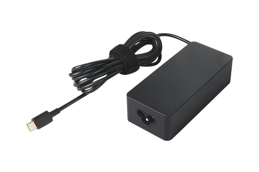Lenovo 45W Standard AC Adapter (USB Type-C) - strømforsyningsadapter - 45 Watt - Lenovo Campus IT og elektronik > Hardware > Strømforsyninger > Strømadaptere og opladere > Lenovo oplader