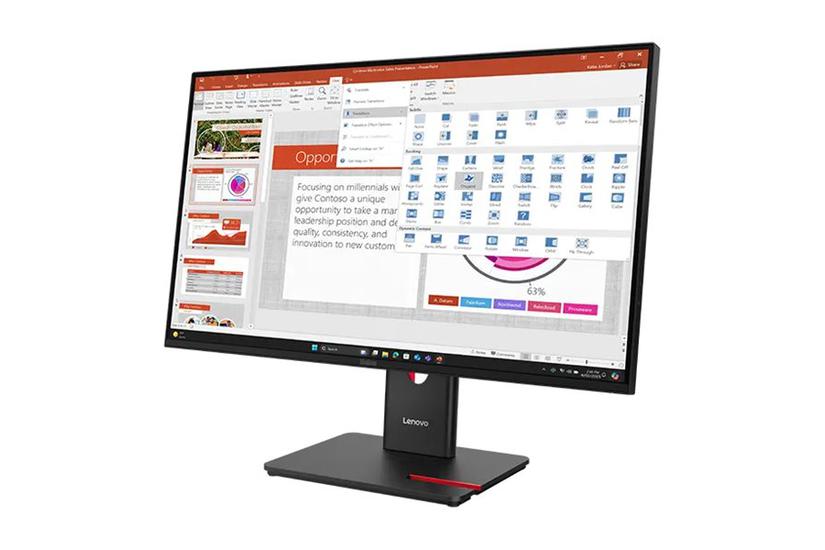 Lenovo ThinkVision T27-40 skærm - WLED - 27" - IPS - 4ms