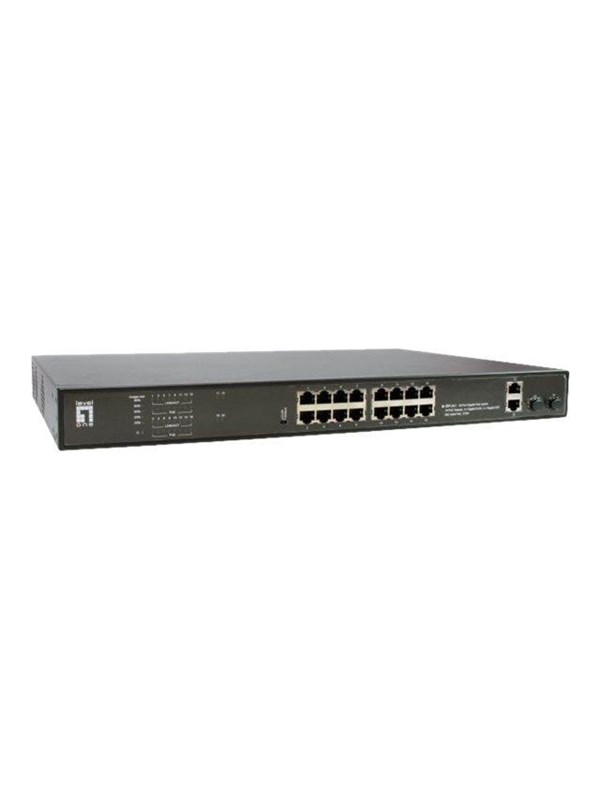 LevelOne GEP-2021 - switch - 20 ports - rack-mountable Switch