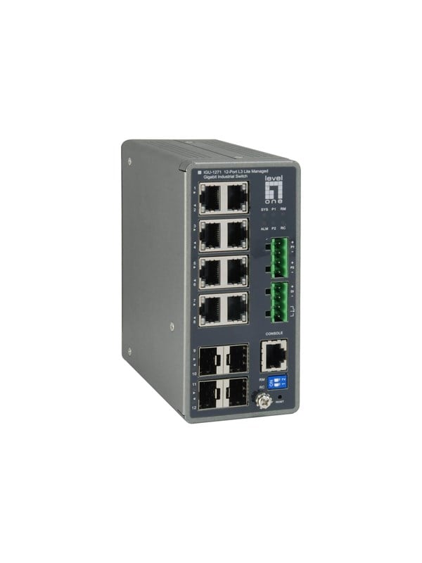 LevelOne IGU-1271 - switch - 12 ports - Managed Switch