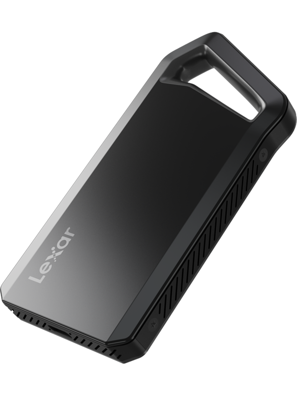 Lexar Professional SL600 Portable SSD - 4TB - Ekstern SSD - Sort - USB 3.2 Gen 2x2 SSD