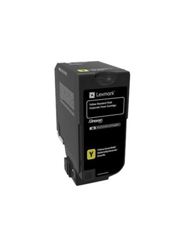 Lexmark - Lasertoner Gul Blaek Toner Forbrugsstoffer