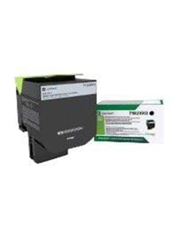 Lexmark - Lasertoner Sort Blaek Toner Forbrugsstoffer
