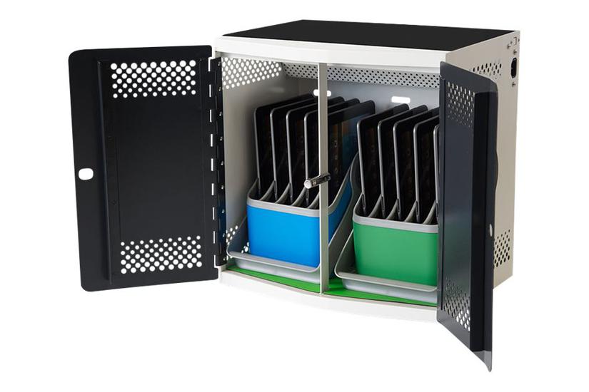 LocknCharge iQ 10 Charging Station kabinetenhed - for 10 tablets IT og elektronik > Hardware > Strømforsyninger > Strømtilbehør