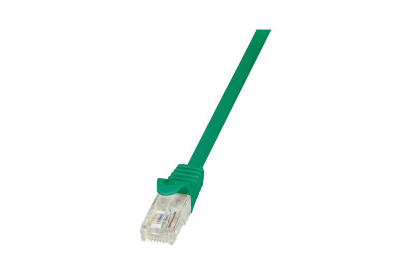 LogiLink EconLine - patchkabel - 50 cm - grøn IT og elektronik > Netværk > Netværkskabler