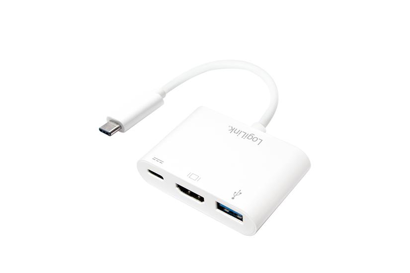 LogiLink Ekstern videoadapter - USB-C PC