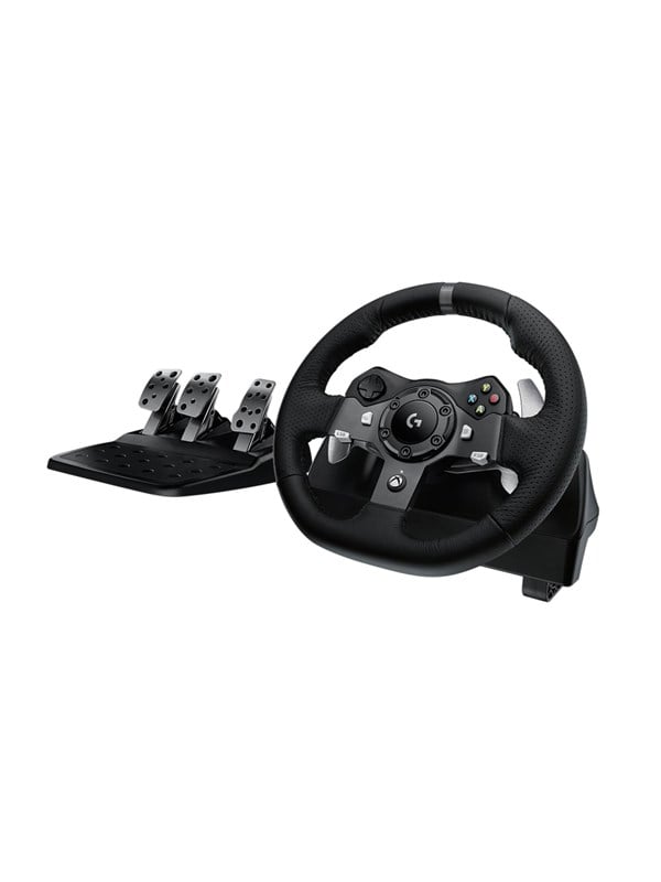 Logitech G920 Driving Force (Xbox X-S / Xbox One / PC) - Wired Steering wheel & Pedal set - Microsoft Xbox One Spil tilbehoer
