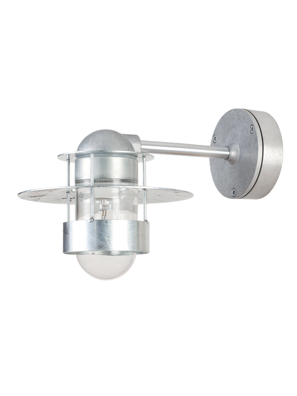 Louis Poulsen Albertslund væg 100W E27 galvaniseret kort arm Lamper