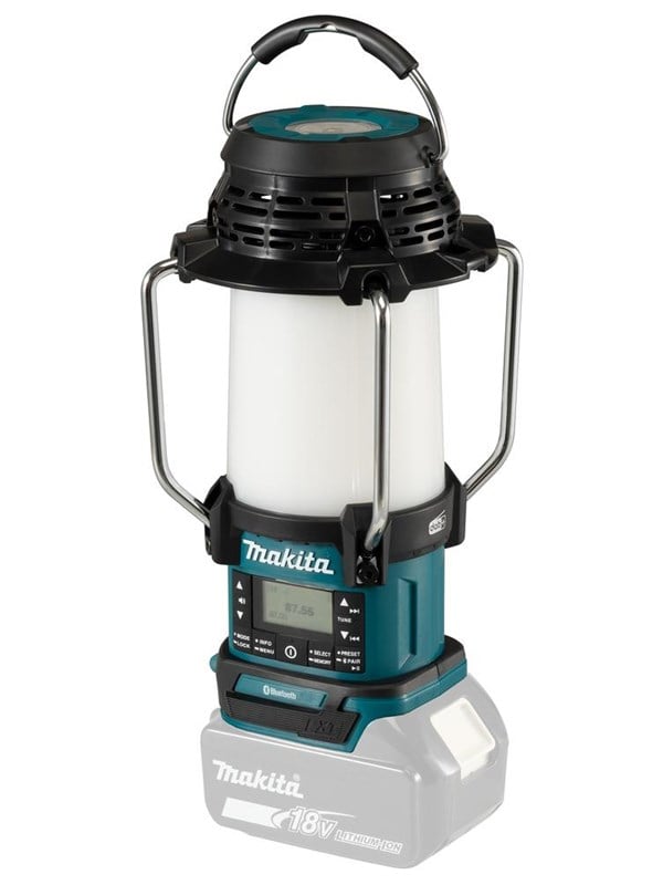 Makita DMR056 Battery Radio with Lantern DAB netvaerks og clockradio