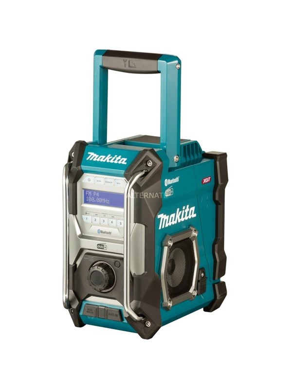 Makita MR004G Cordless Construction Site Radio - DAB/DAB+/AM/FM - Stereo DAB netvaerks og clockradio