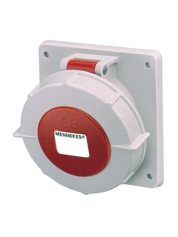 Mennekes CEE appliance udtag 5 polet 125A 400V IP67 6H 216A Forlaengerledninger