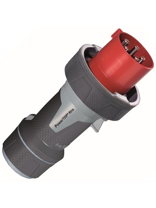 Mennekes CEE stikprop 5 polet 125A 400V 6H IP67 6H Forlaengerledninger