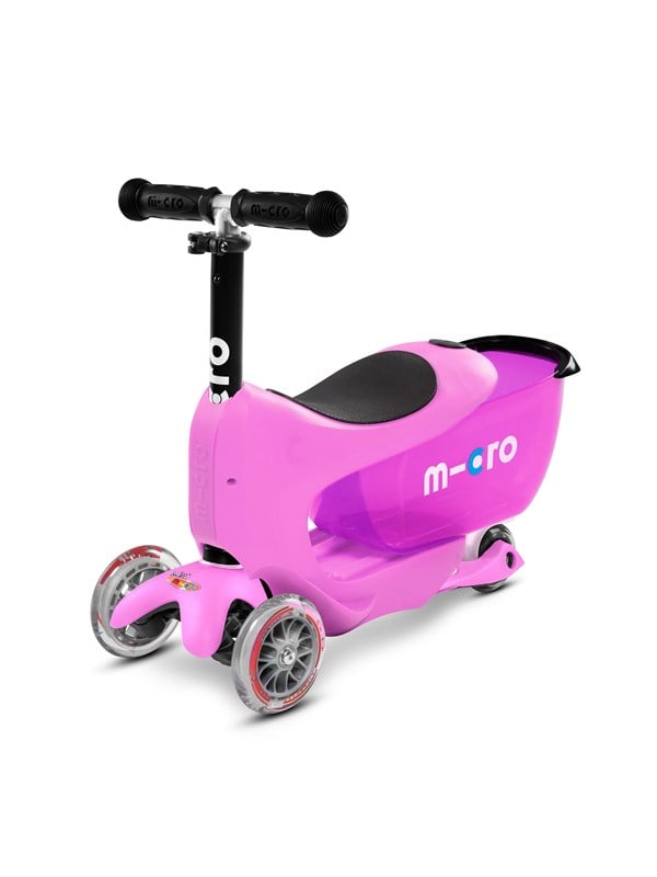 Micro Mini2go Deluxe Plus - Pink Udendoersleg