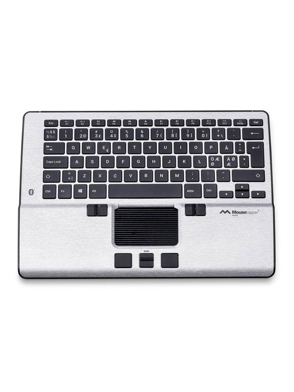Mousetrapper Alpha - Tastatur - Nordisk - Sølv Tastatur